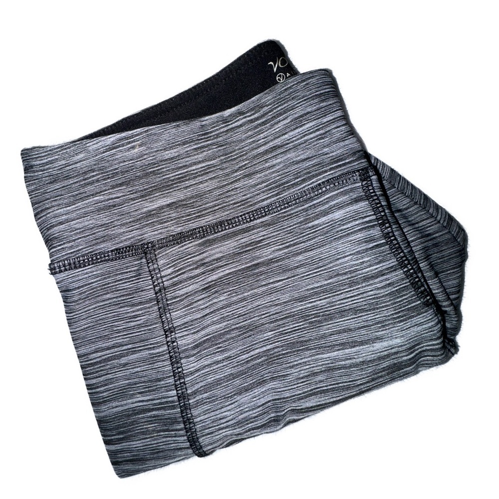 VOGO Athletica Gray and Black Leggings - Picture 5 of 11